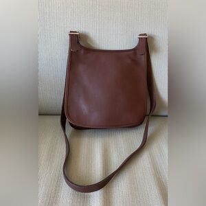Coach Vintage Hippie Flap Brown Crossbody Bag